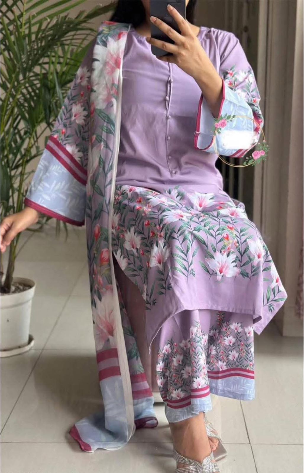 Digital Printed Three-piece