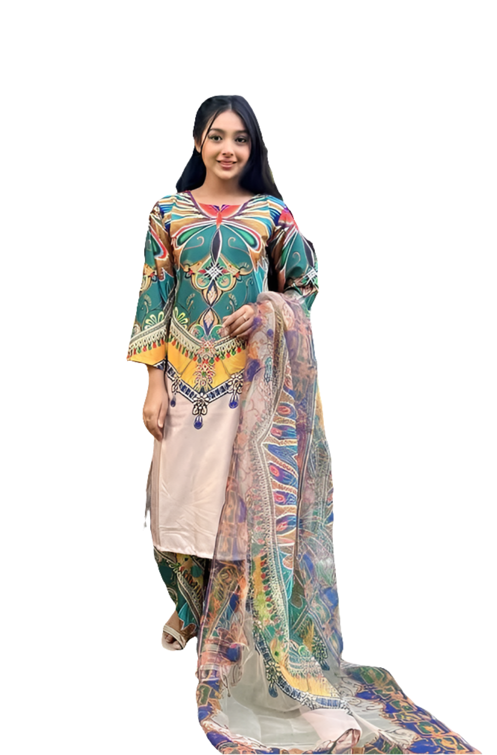 Digital Print Three Piece