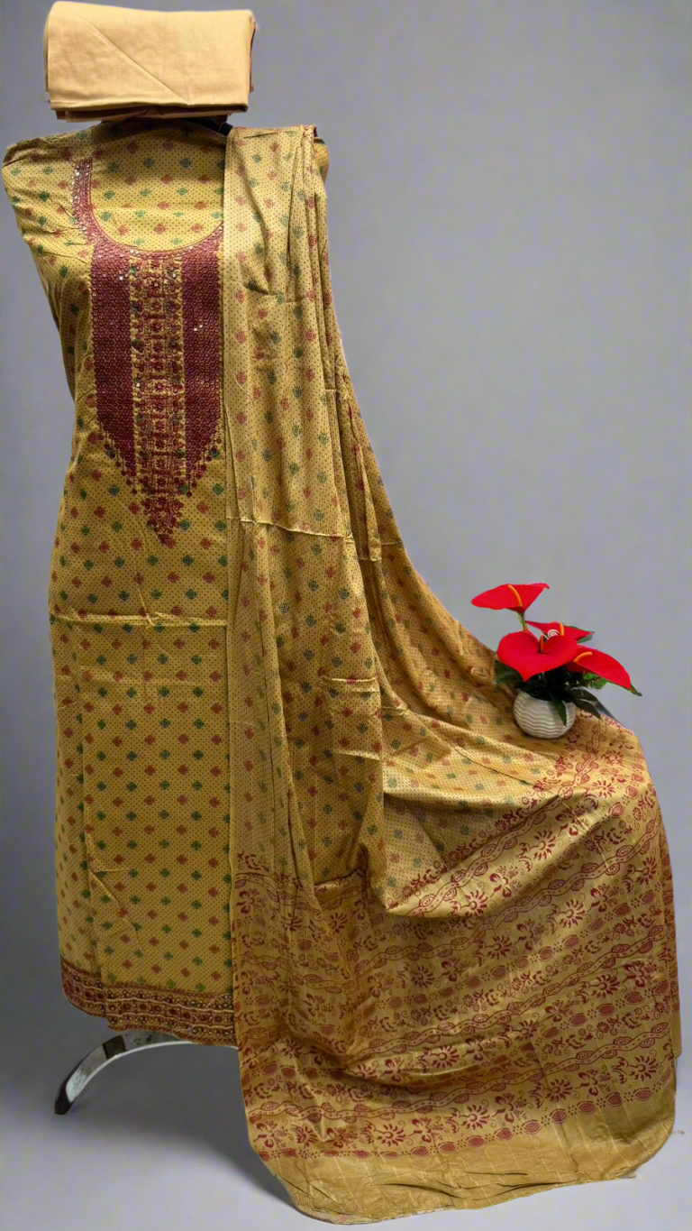 এমব্রয়ডারি বুটিকস থ্রি পিস