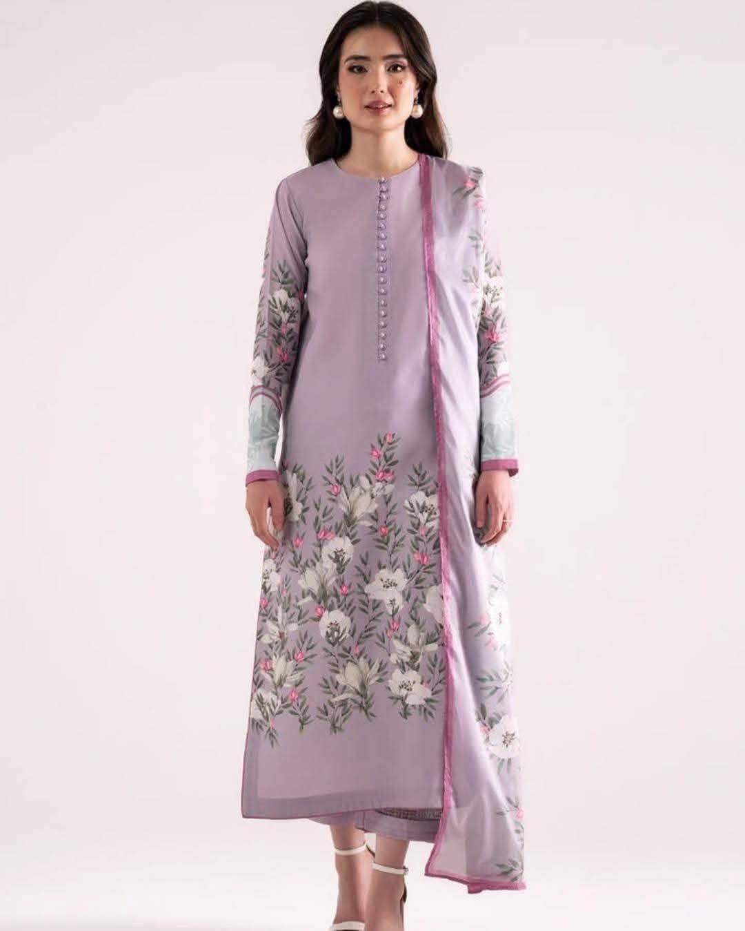 Digital Printed Three-piece
