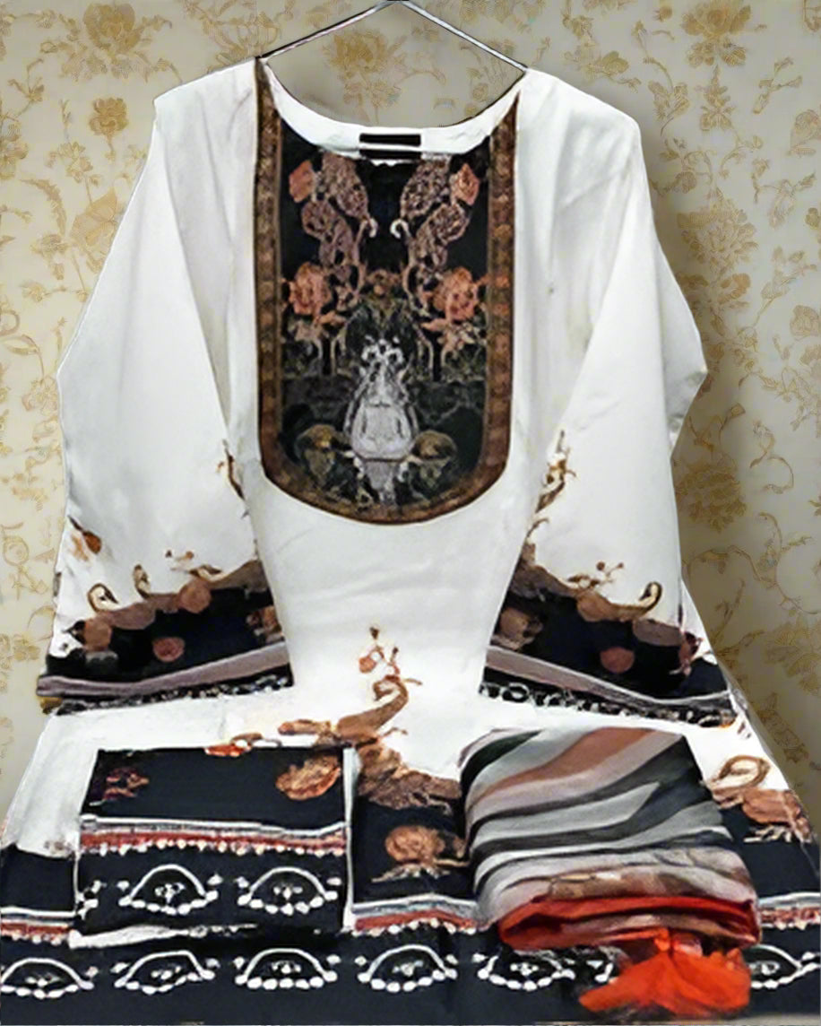 Digital Print Three Piece